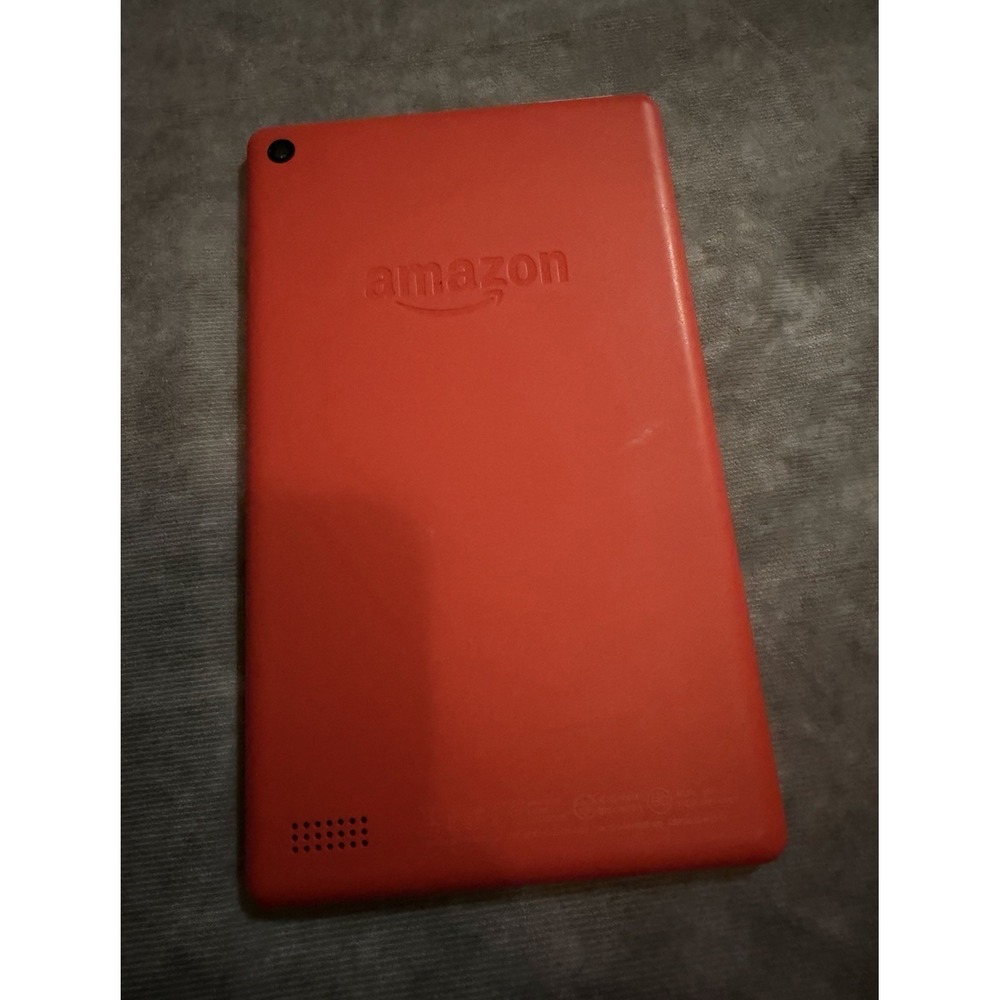 Amazon Fire Series 7 in Tablet, 8GB Storage, Wi‑Fi, Red Color
